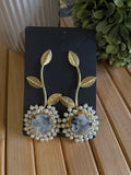 Marble Beaded Earrring