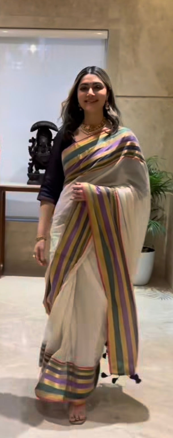 Viral Mamtha Soft Mul Cotton Sareee