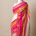 Viral Aparna Pink and Yellow Soft Mul Cotton Saree