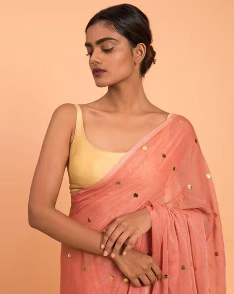 Viral Rashmika Mandanna Khadi Cotton Saree